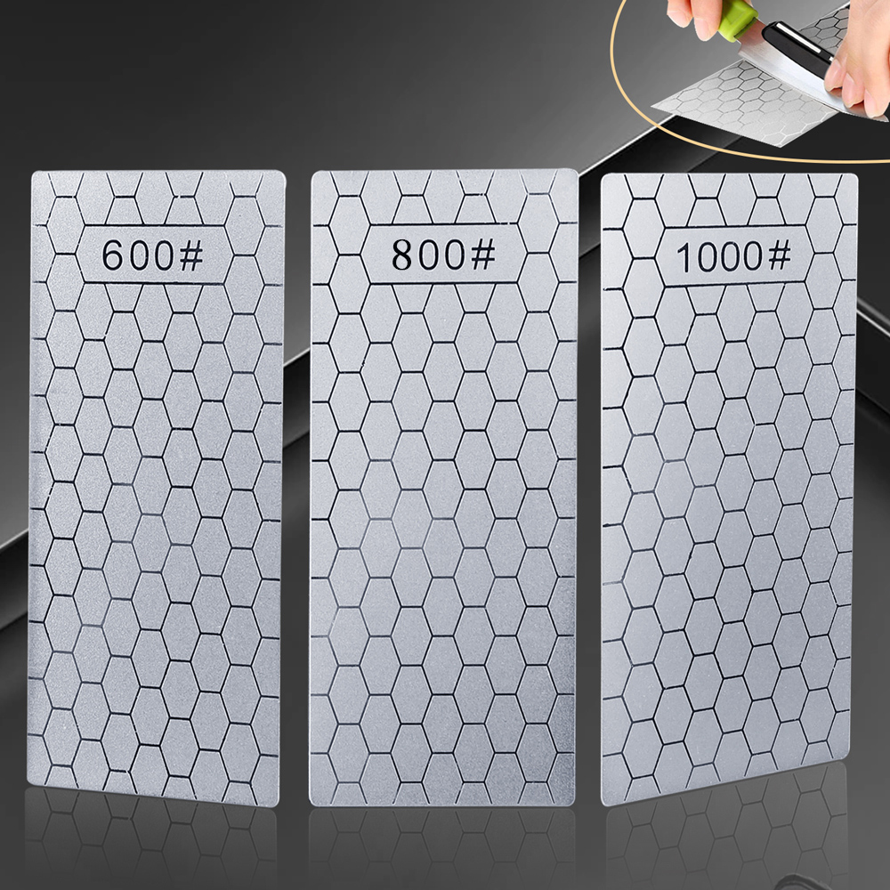Knife Sharpener - Diamond Knives Sharpening Stone 600# 1000#