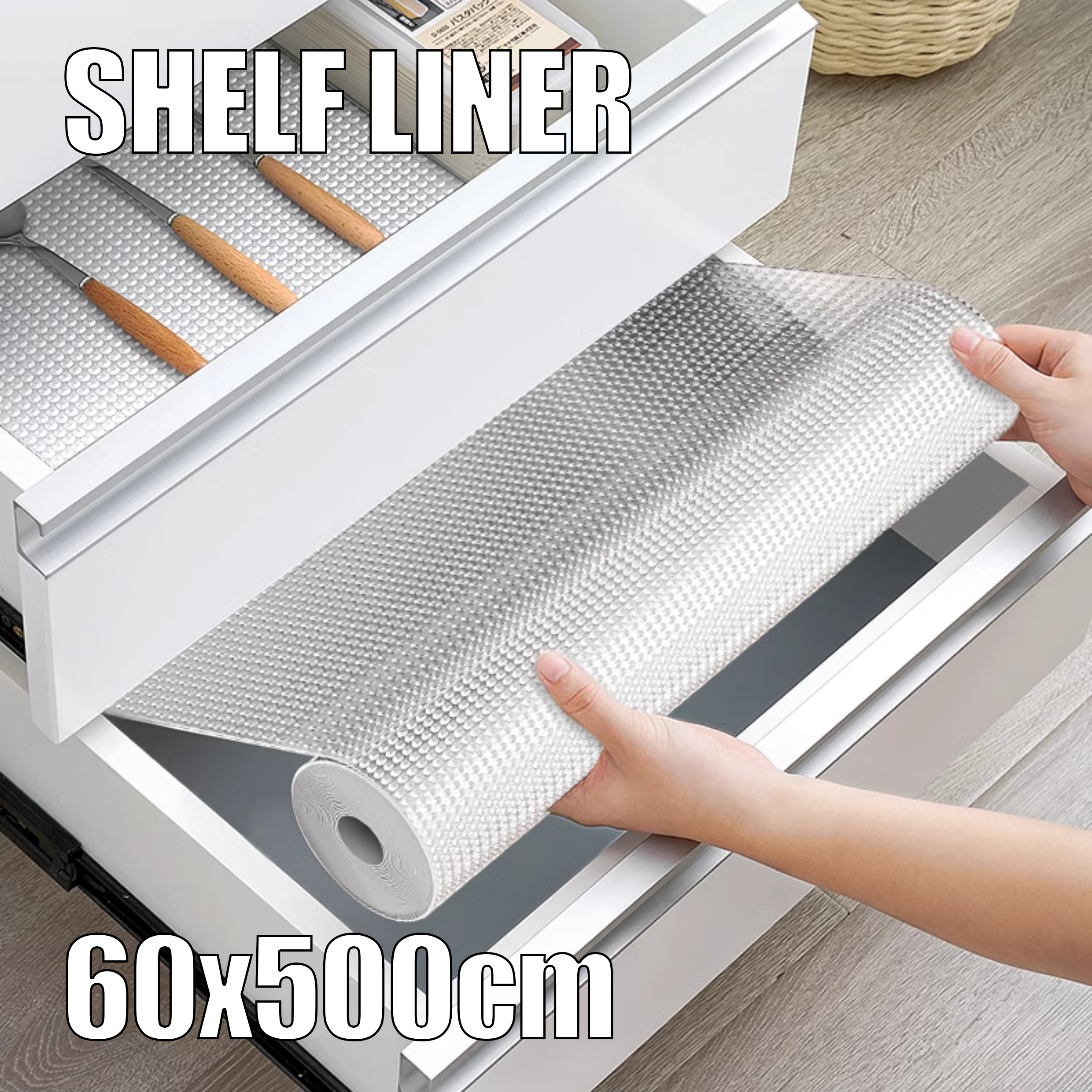 Kitchen Gadgets Cabinet - EVA Kitchen Cabinet Shelf Liners Non