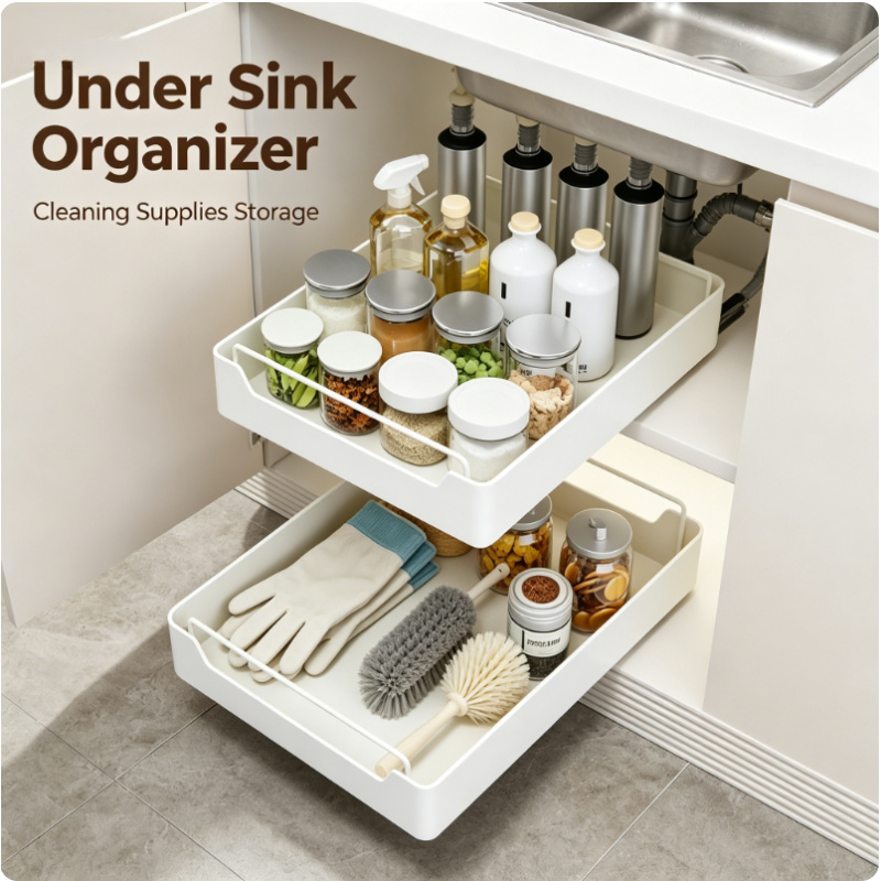 Kitchen Gadgets Cabinet - 2026 New Pull Out Spice Rack