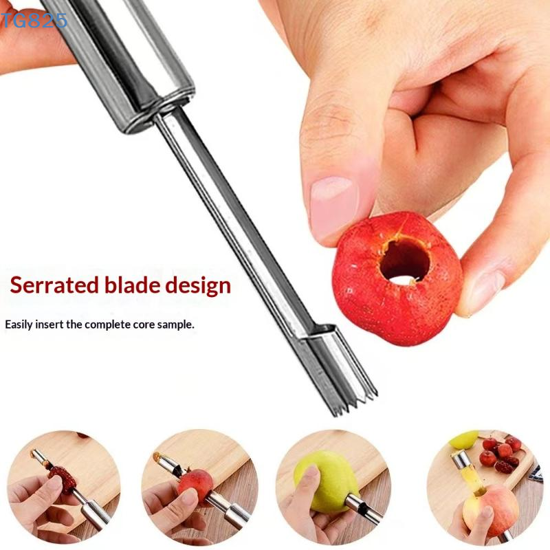 Kitchen Home Gadgets - 【N】4pcs Fruit Core Remover Cutter Kitchen