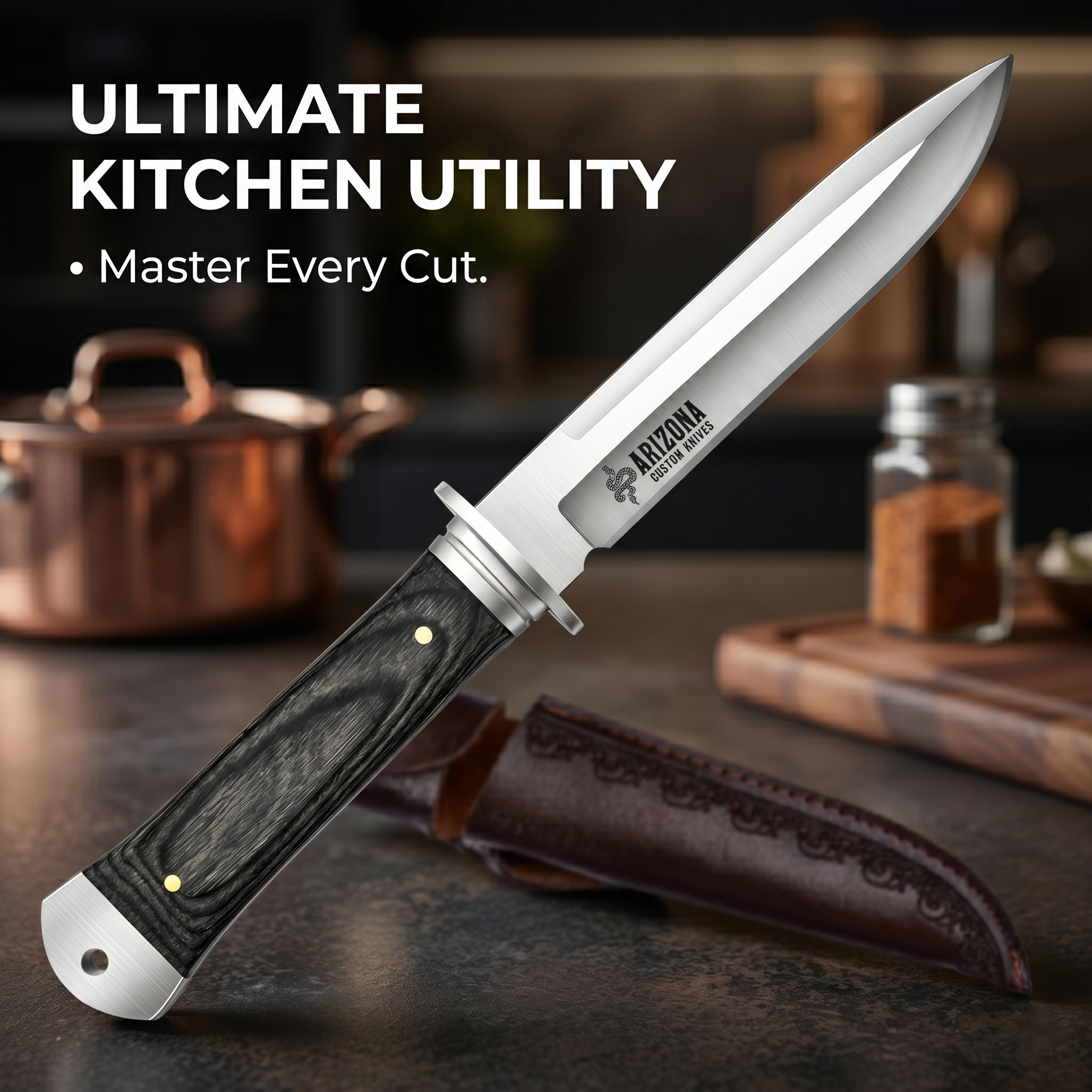 Kitchen Gadgets New - New Heavy-Duty Multi-Purpose Kitchen Knife 5Cr13