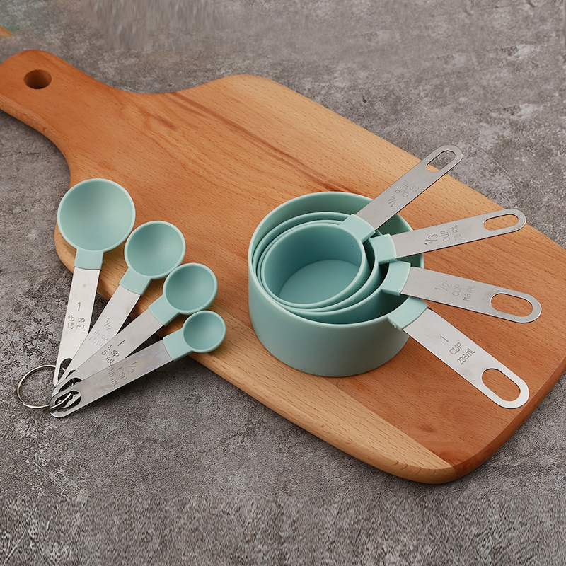 8PCS Measuring Cups Spoons Set - مراجعة Kitchen Gadget Amazon وسعره