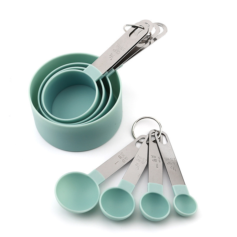 8PCS Measuring Cups Spoons Set - مراجعة Kitchen Gadget Amazon وسعره