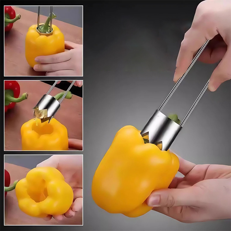 Stainless Steel Fruit Core Rem - مراجعة Kitchen Home Gadgets وسعره
