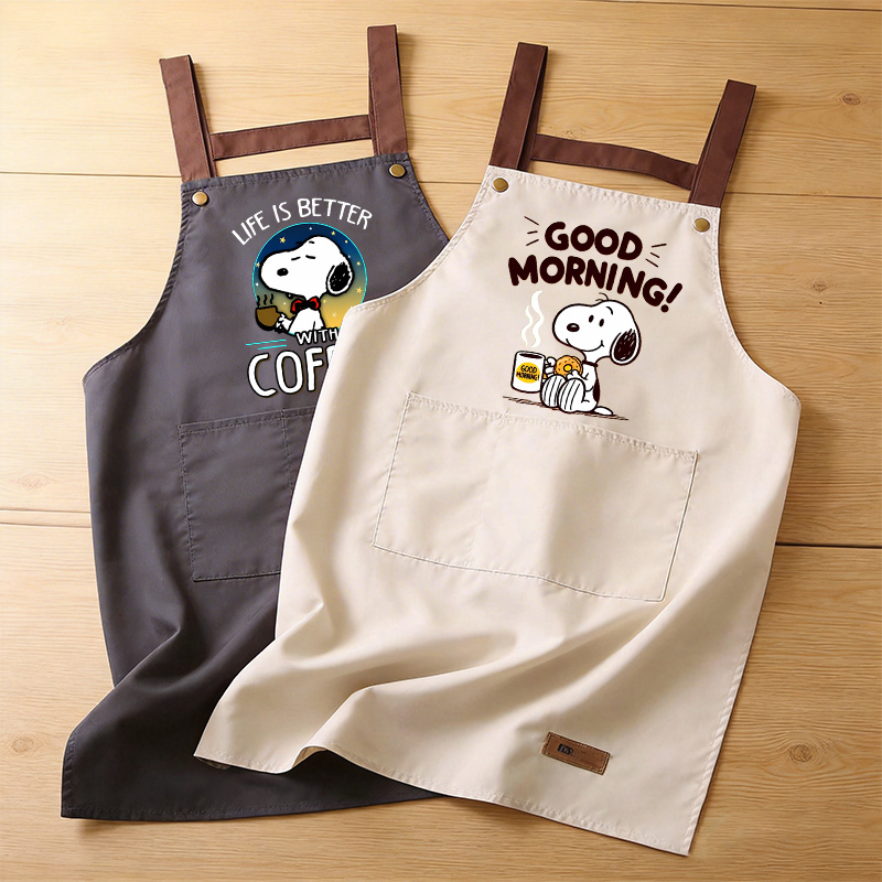 Snoopys Cooking Apron Men Wome - مراجعة Kitchen Gadgets Sale وسعره