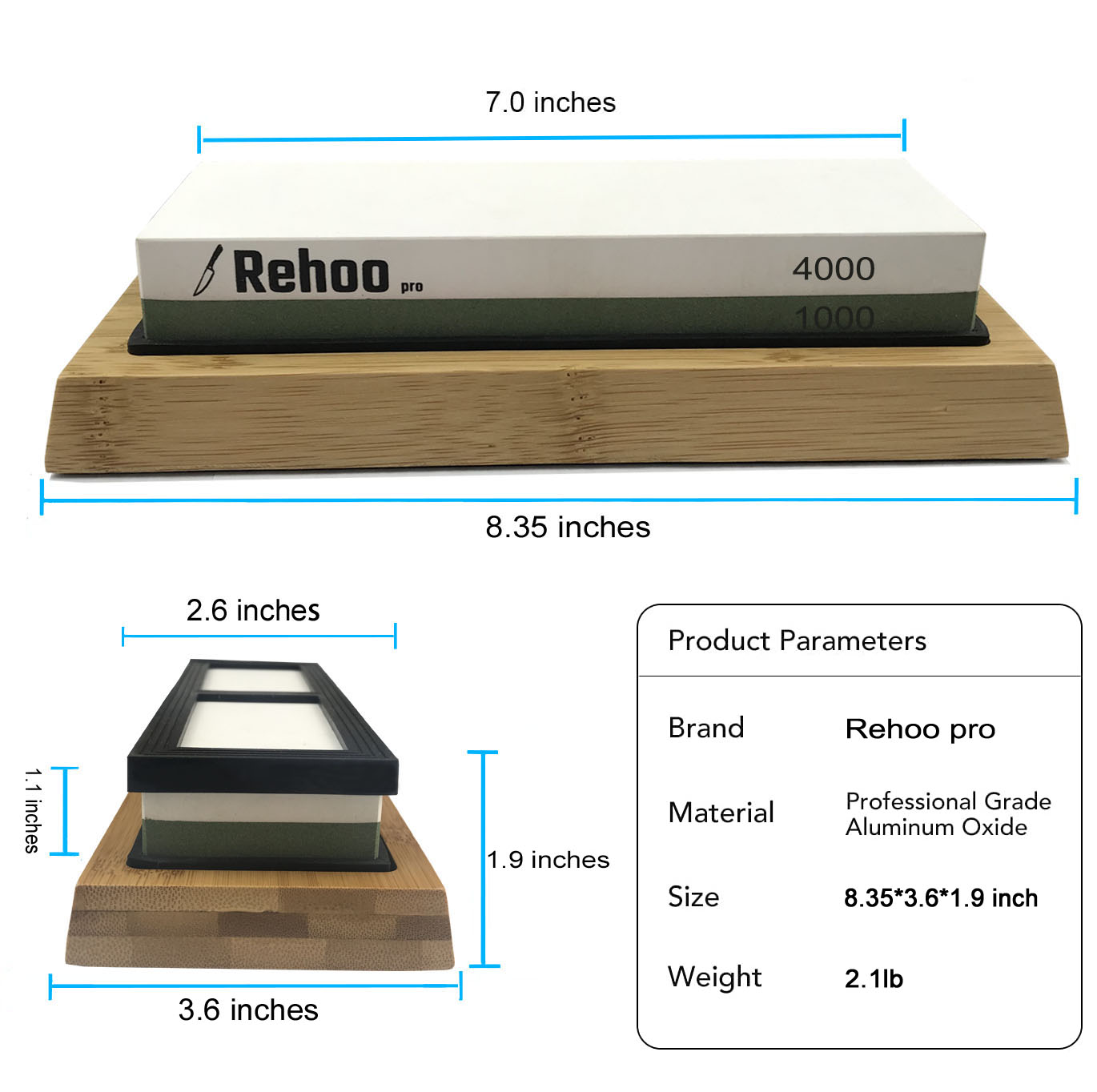 Rehoo Double-sided Sharpening  - مراجعة Kitchen Gadgets Set وسعره