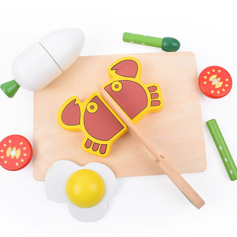 1PCS Wooden Toy Magnetic Cutti - مراجعة Kitchen Gadgets Kids وسعره