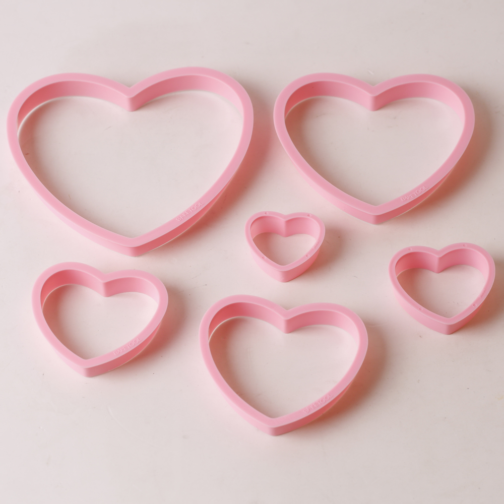 1set/3sets Pink Heart Star Flo - مراجعة Kitchen Gadgets Set وسعره