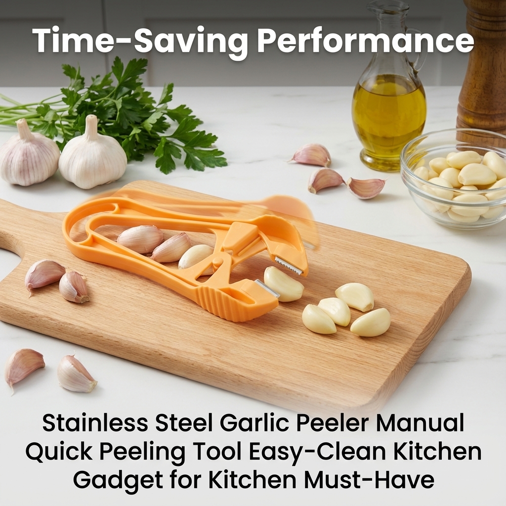 Stainless Steel Garlic Peeler  - مراجعة Kitchen Gadgets You Must Have وسعره