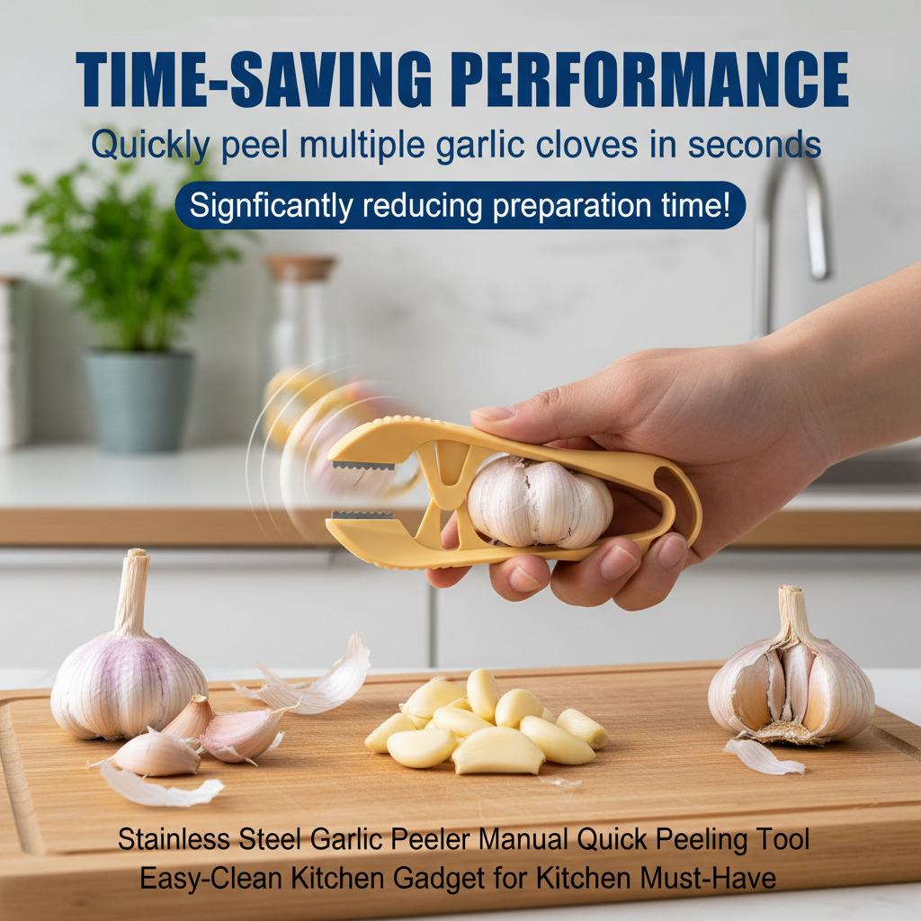 Stainless Steel Garlic Peeler  - مراجعة Kitchen Gadgets You Must Have وسعره