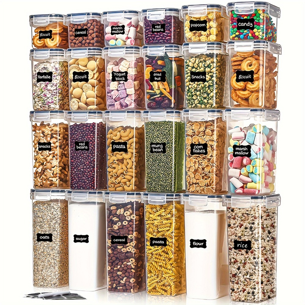 24Pcs Food Storage Containers  - مراجعة Kitchen Gadget Amazon وسعره