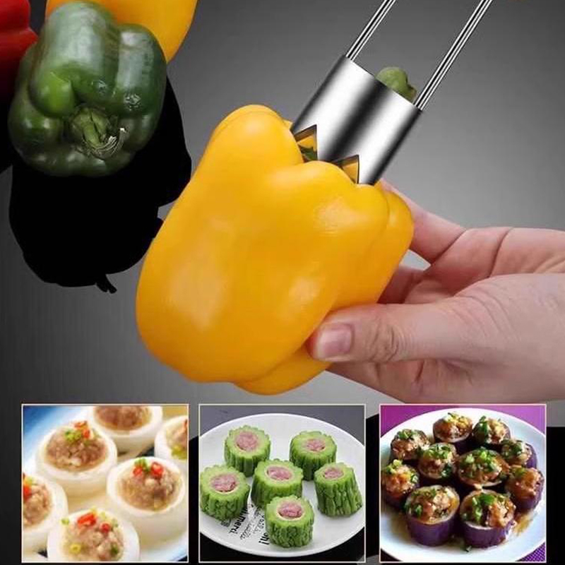 Stainless Steel Fruit Core Rem - مراجعة Kitchen Home Gadgets وسعره
