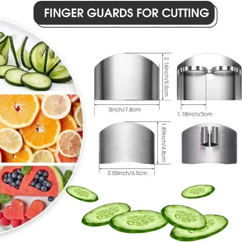 Stainless Steel Finger Guard f - مراجعة Kitchen Gadgets You Must Have وسعره