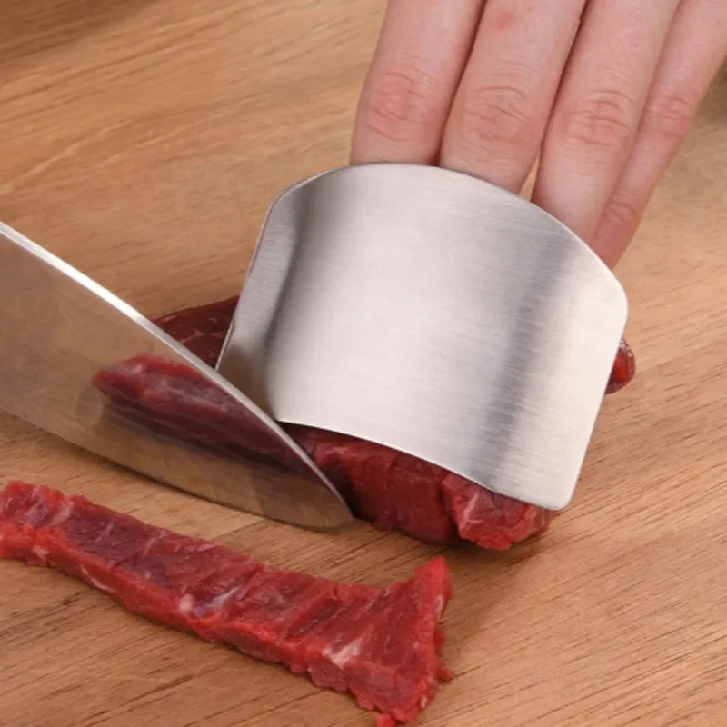 Stainless Steel Finger Guard f - مراجعة Kitchen Gadgets You Must Have وسعره