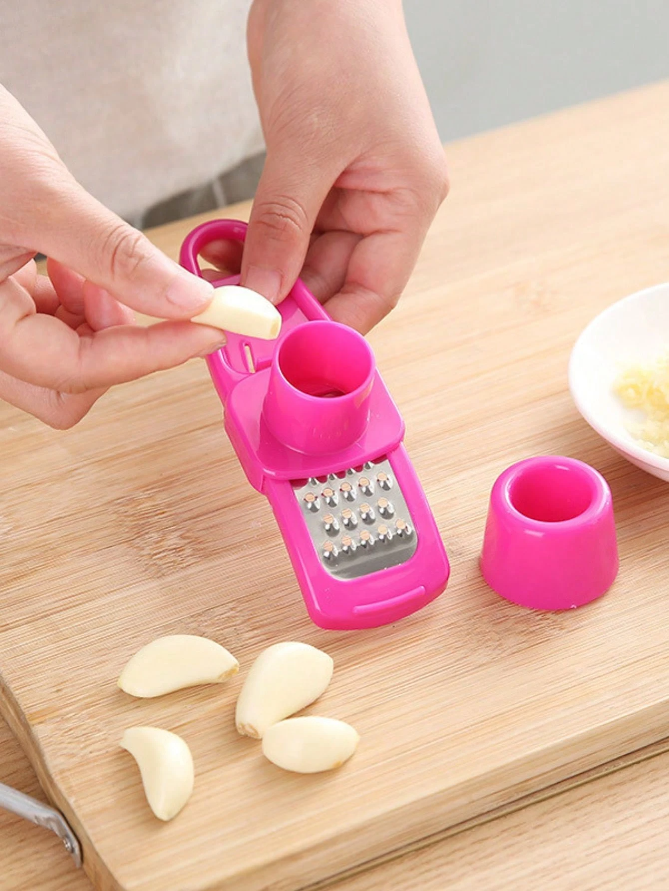1/2pc Mini Garlic Grinder Crea - مراجعة Kitchen Gadgets Green وسعره