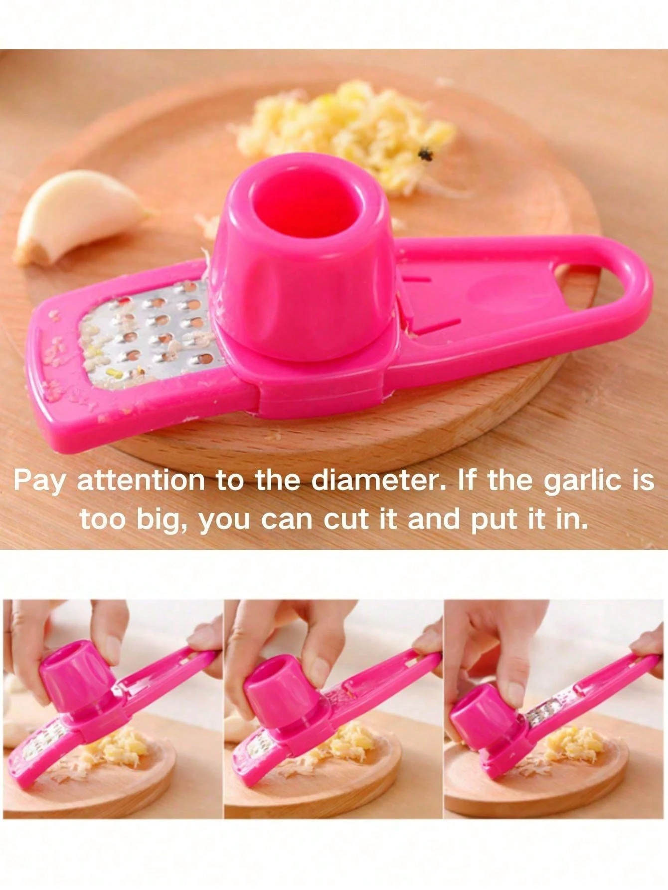 1/2pc Mini Garlic Grinder Crea - مراجعة Kitchen Gadgets Green وسعره