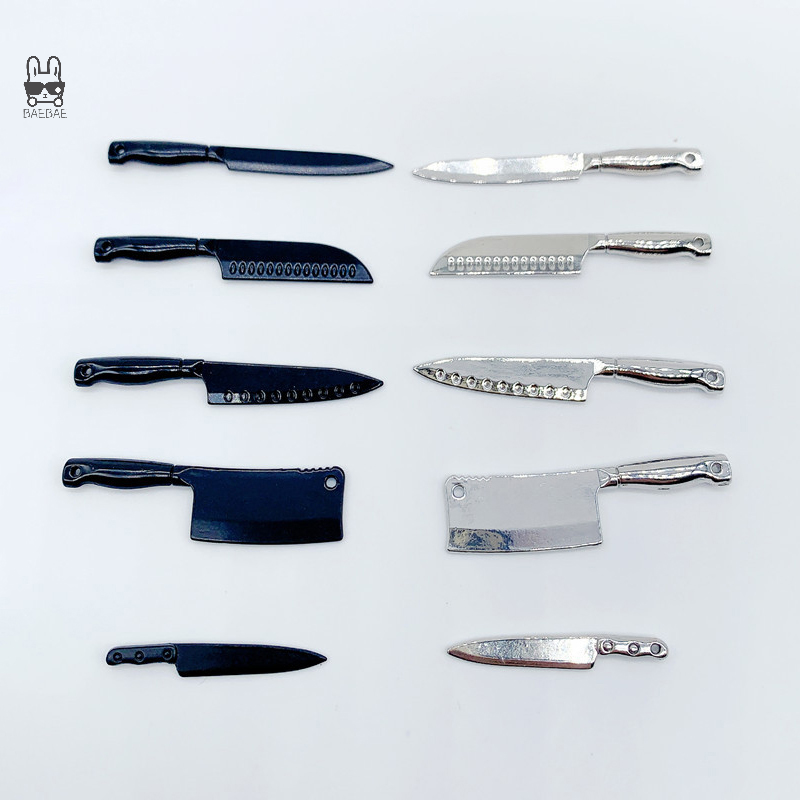 1/12 Dollhouse Mini Knives Mod - مراجعة Kitchen Gadgets Sale وسعره