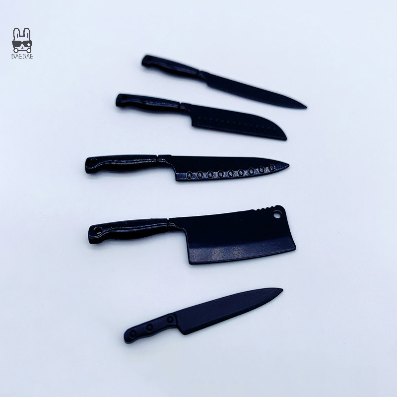 1/12 Dollhouse Mini Knives Mod - مراجعة Kitchen Gadgets Sale وسعره