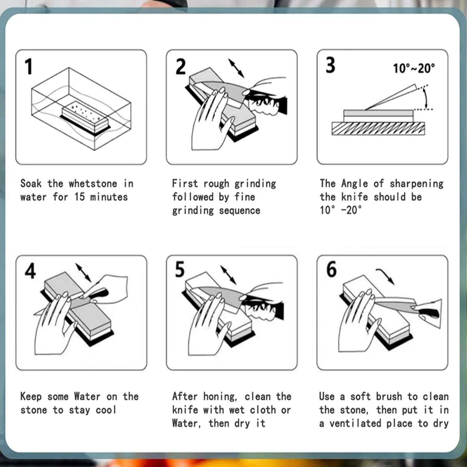 Whetstone Sharpening Stones Pr - مراجعة Knife Sharpener وسعره