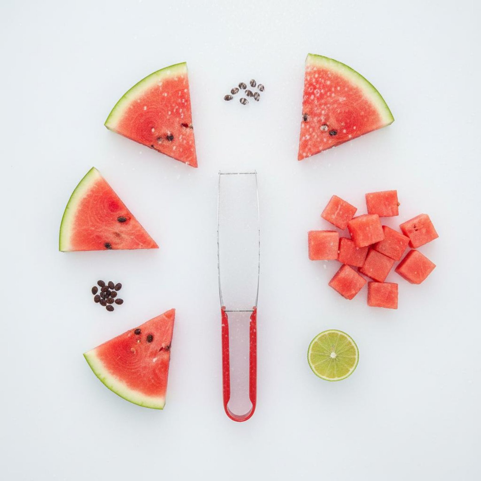 Watermelon Cube Cutter Food Gr - مراجعة Kitchen Gadgets Save Time وسعره