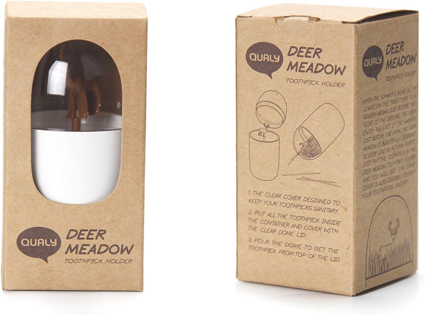 Deer Meadow Toothpick Holder f - مراجعة Kitchen Gadgets Modern وسعره