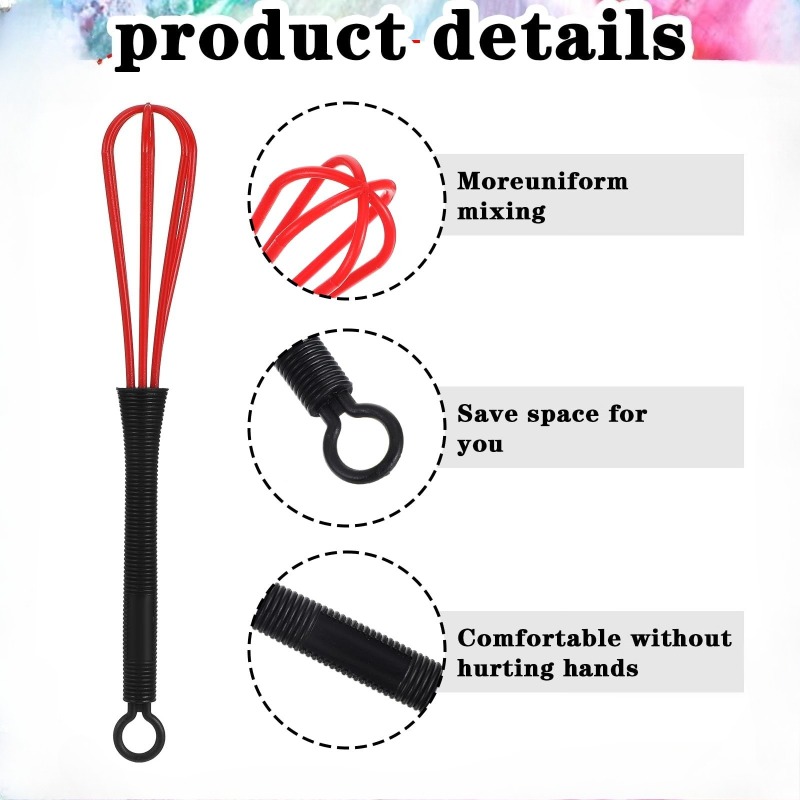 Mini Hair Color Whisk - 7 x 1  - مراجعة Kitchen Gadgets Must Have وسعره