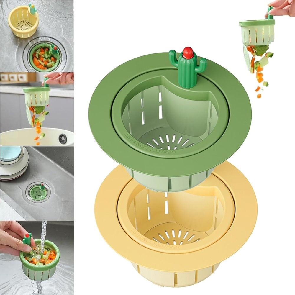 Cactus Kitchen Sink Drain Stra - مراجعة Kitchen Gadgets New وسعره