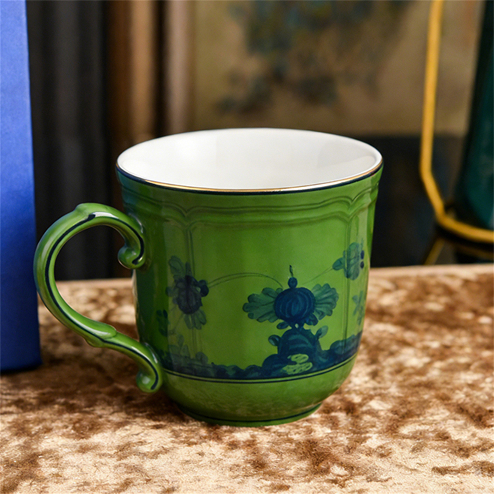 Household Goods Ceramic Mug Ki - مراجعة Kitchen Gadgets Green وسعره