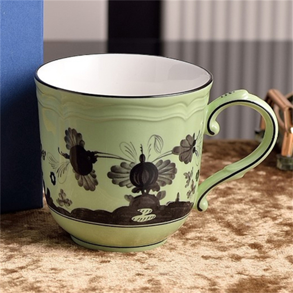 Household Goods Ceramic Mug Ki - مراجعة Kitchen Gadgets Green وسعره