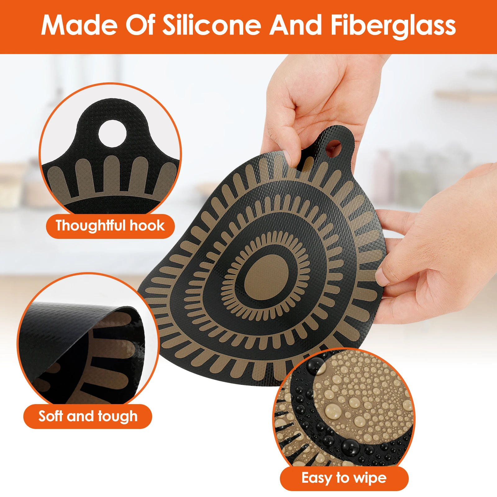 Induction Cooktop Mat Protecto - مراجعة Kitchen Gadgets Modern وسعره