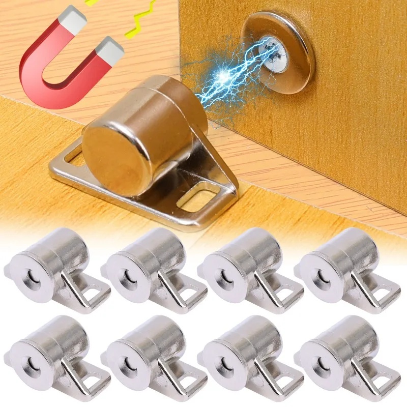 1-10Sets Magnetic Cabinet Door - مراجعة Kitchen Gadgets Cabinet وسعره