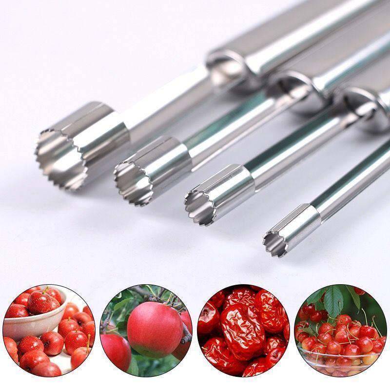 4pcs Fruit Core Remover Cutter - مراجعة Kitchen Home Gadgets وسعره