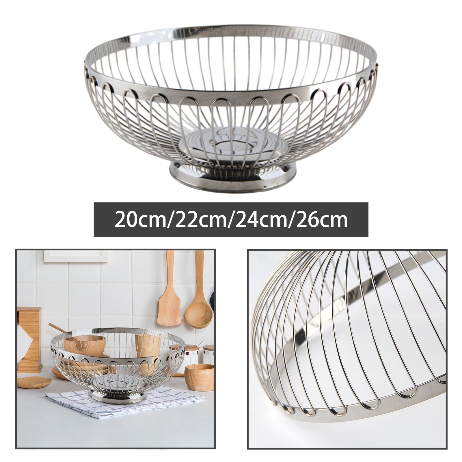 Stainless Steel Fruit Basket C - مراجعة Kitchen Gadgets Modern وسعره