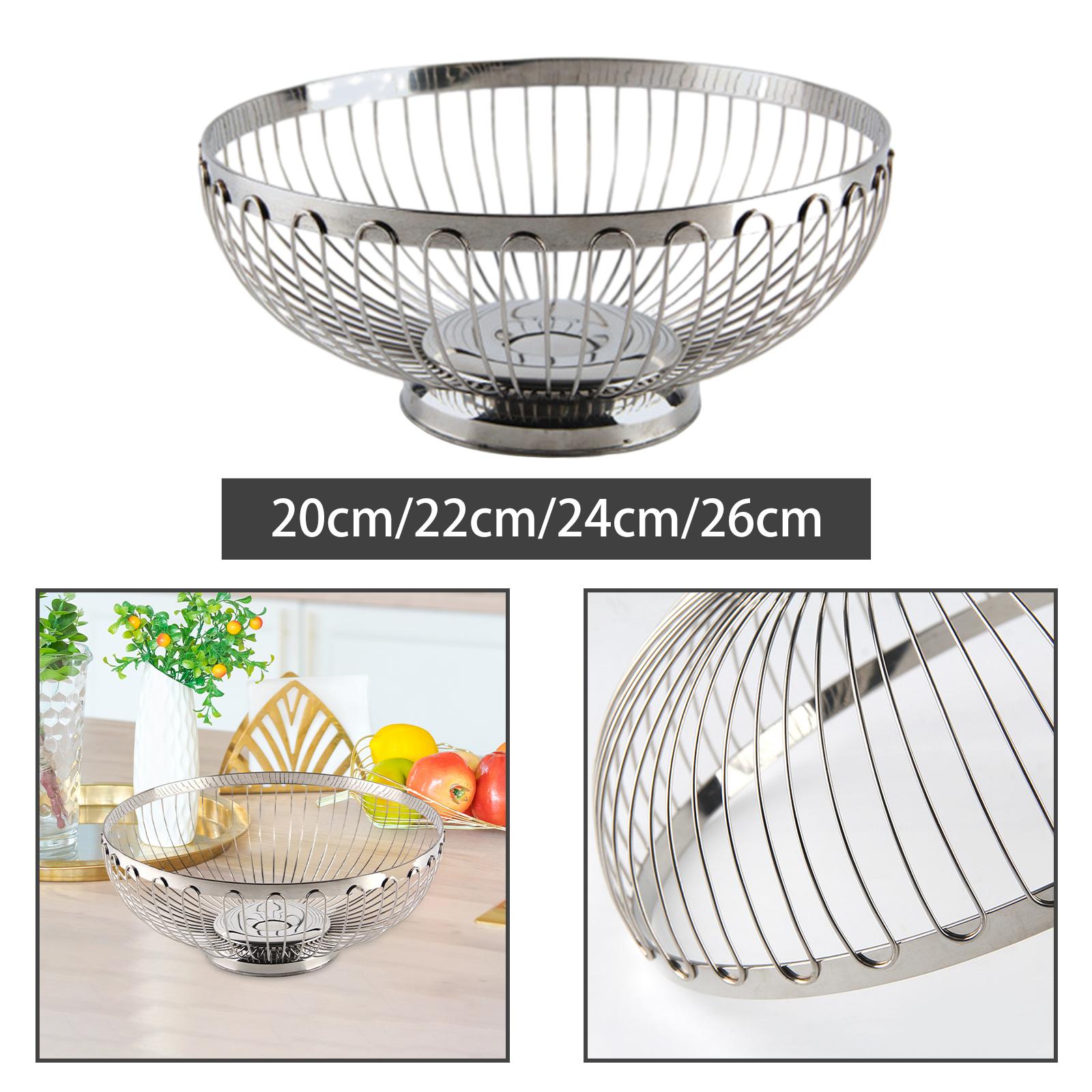 Stainless Steel Fruit Basket C - مراجعة Kitchen Gadgets Modern وسعره