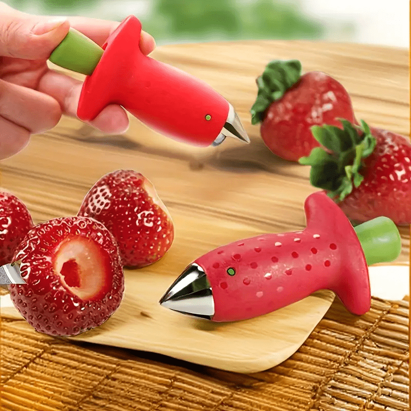 1 strawberry slicer with peele - مراجعة Kitchen Gadgets You Must Have وسعره