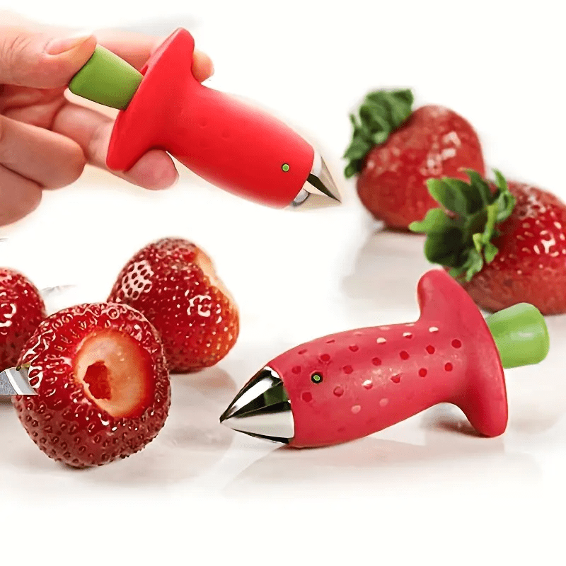1 strawberry slicer with peele - مراجعة Kitchen Gadgets You Must Have وسعره
