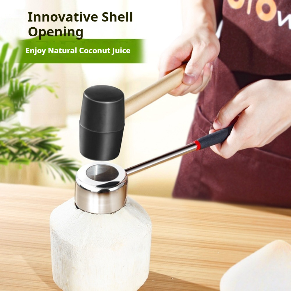 Stainless Steel Coconut Opener - مراجعة Kitchen Gadgets Green وسعره