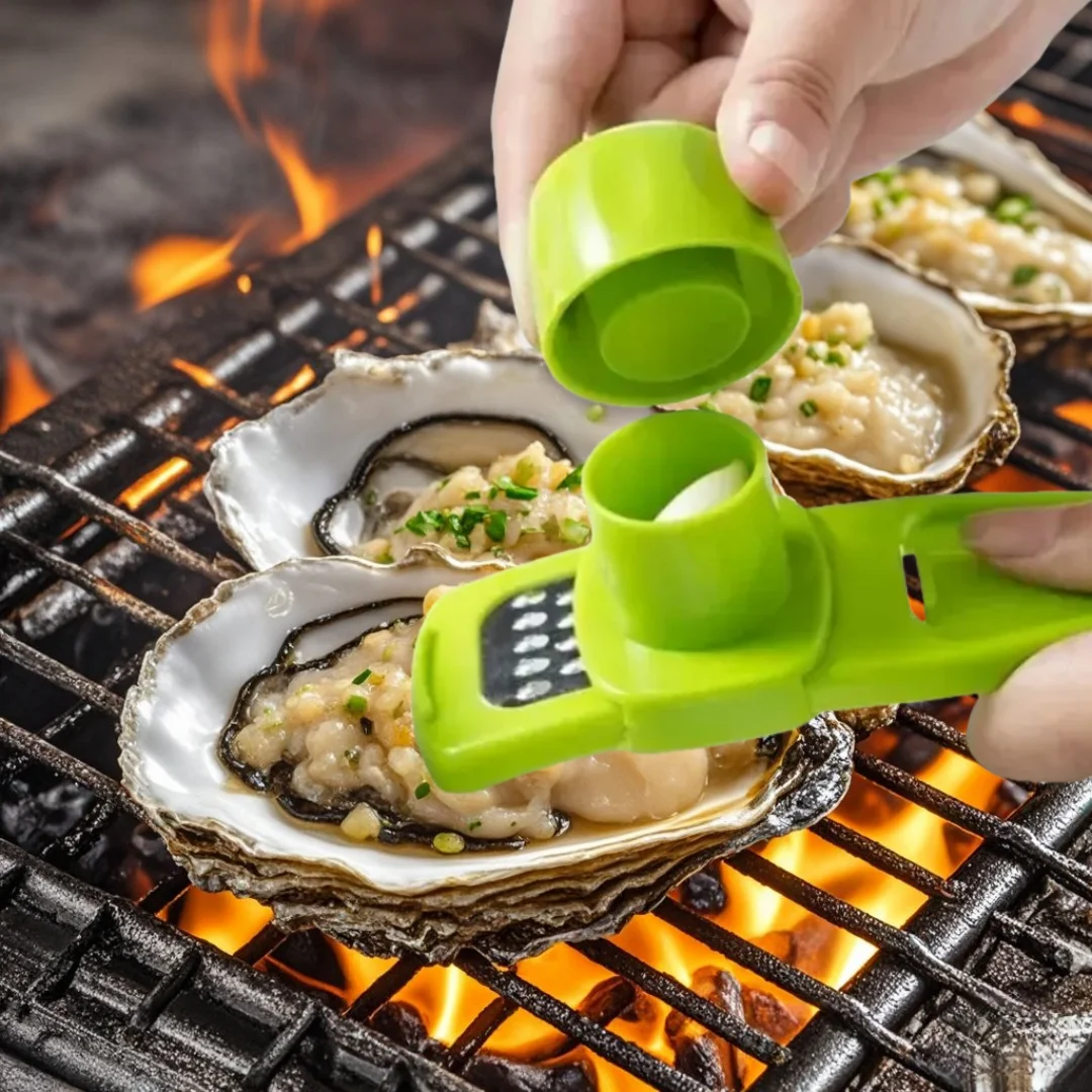 1PCS Mini Garlic Grinder Creat - مراجعة Kitchen Gadgets Green وسعره