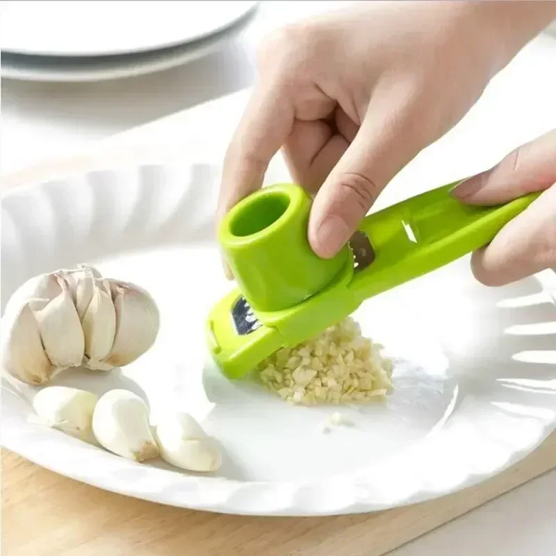 1PCS Mini Garlic Grinder Creat - مراجعة Kitchen Gadgets Green وسعره