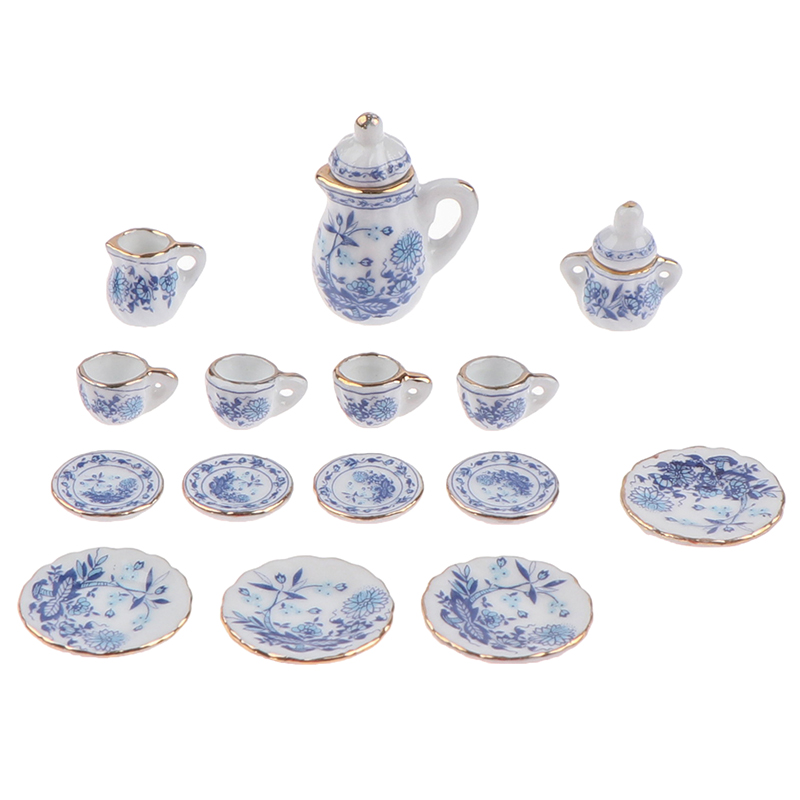 15Pcs 1:12 Miniature Porcelain - مراجعة Kitchen Gadgets Kids وسعره
