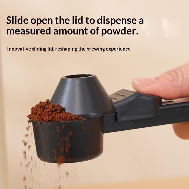 ㈃Sliding Leakproof Coffee Scoo - مراجعة Kitchen Home Gadgets وسعره
