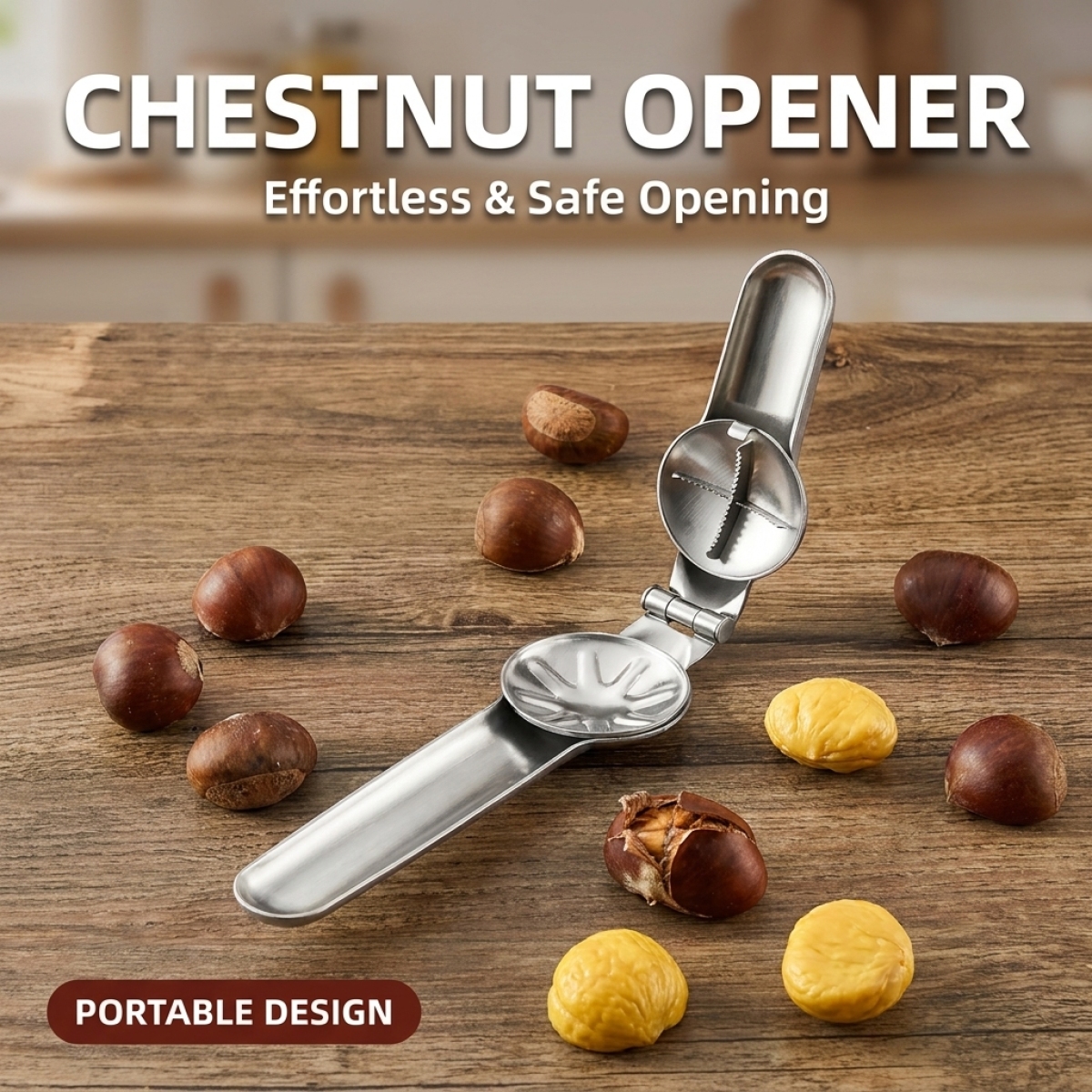 Chestnut Opener–Premium Stainl - مراجعة Kitchen Gadgets You Must Have وسعره