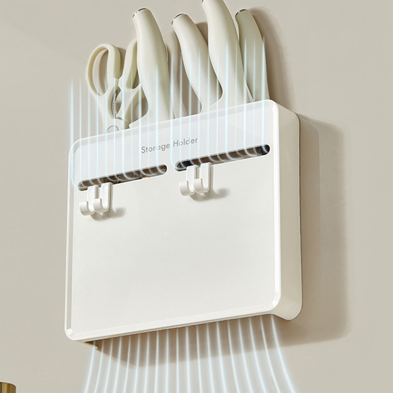 No-Drill Kitchen Knife Holder, - مراجعة Kitchen Gadgets Cabinet وسعره