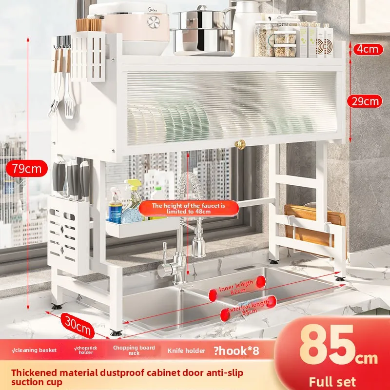 Kitchen Sink Shelf Sink Sink D - مراجعة Kitchen Gadgets Cabinet وسعره
