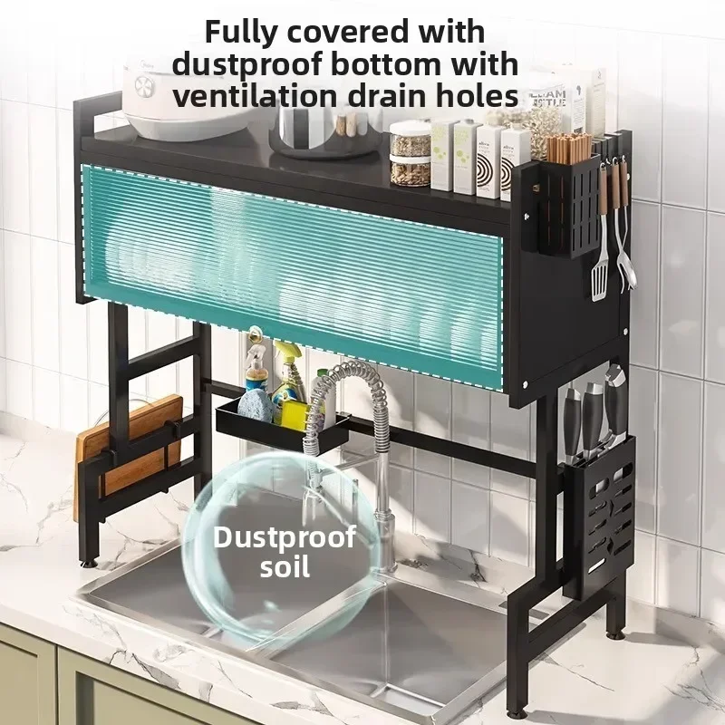 Kitchen Sink Shelf Sink Sink D - مراجعة Kitchen Gadgets Cabinet وسعره