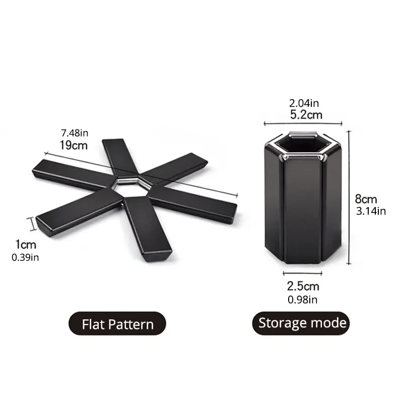 1/2PCS ABS Insulating Mat Pot  - مراجعة Kitchen Gadgets Modern وسعره