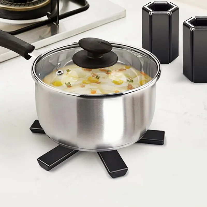 1/2PCS ABS Insulating Mat Pot  - مراجعة Kitchen Gadgets Modern وسعره