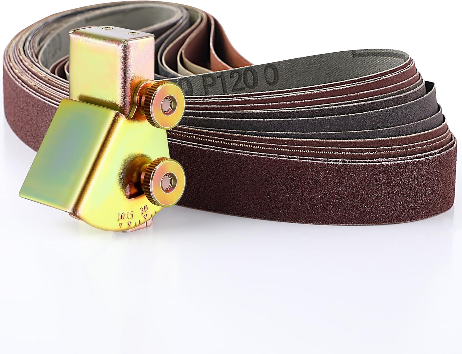 12 Pack 1x30 Sanding Belts wit - مراجعة Knife Sharpener وسعره