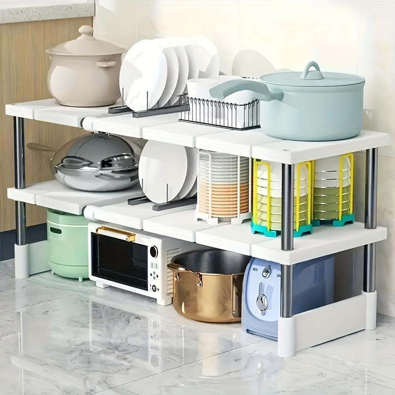 Adjustable Under-Sink Storage  - مراجعة Kitchen Gadgets Cabinet وسعره