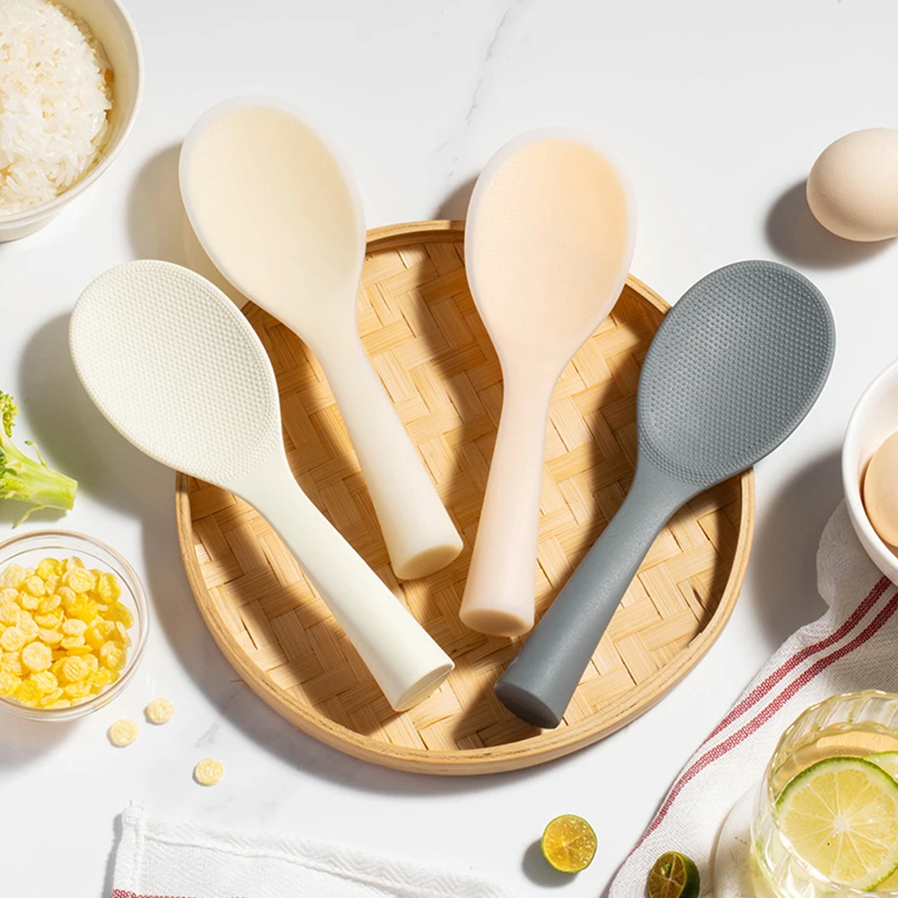 1Pcs Silicone Spoon Non-stick  - مراجعة Kitchen Gadgets On Sale وسعره